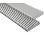 Hornbach Konsta WPC Terrassendiele Masivo Vollprofil gebürstet 26x145 mm (Meterware ab 1,00 m bis max. 6,00 m) grau