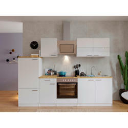 Küchenblock 270 cm in Weiß