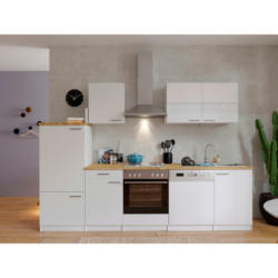 Küchenblock 280 cm in Weiß