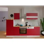 XXXLutz Lauterach - Ihr Möbelhaus bei Bregenz Küchenblock 280 cm in Rot