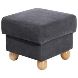 Hocker in Textil Anthrazit