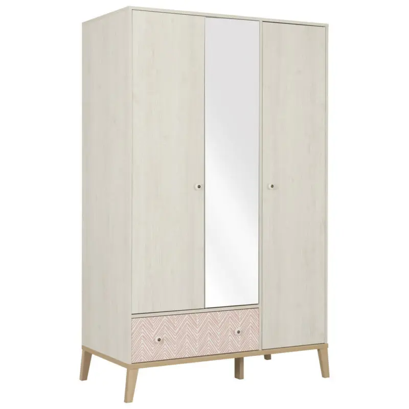 Kleiderschrank in Kastanienfarben