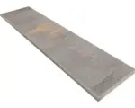 Hornbach Poolumrandung Beckenrandstein Metallic Steel Black Rundform 30x120x2 cm
