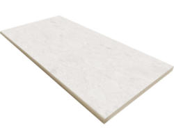 Poolumrandung Beckenrandstein Donau beige Rundform 30x60 cm