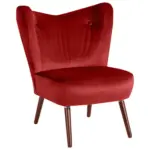 XXXLutz Lauterach - Ihr Möbelhaus bei Bregenz Sessel in Samt, Velours Hellrot