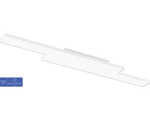 LED Deckenleuchte SALITERAS-Z Eglo Crosslink-Z 10,2 W 3100 lm 2700-6500 K RGB 2-flammig IP 20 weiß ( 31713 )