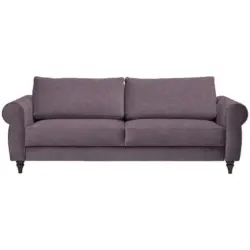 Schlafsofa in Webstoff Rosa