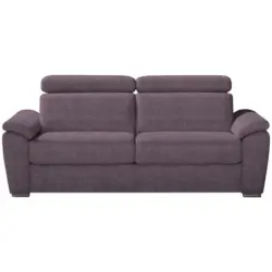 Schlafsofa in Webstoff Rosa