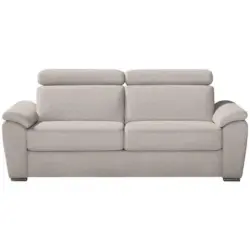 Schlafsofa in Webstoff Naturfarben