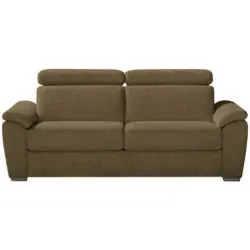 Schlafsofa in Webstoff Hellgrün