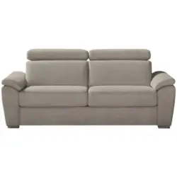 Schlafsofa in Flachgewebe Beige