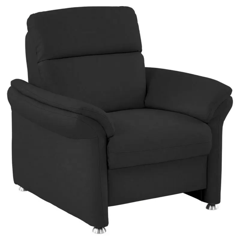 Sessel in Echtleder Anthrazit