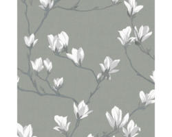 Vliestapete 113354 Laura Ashley Magnolia Grove Grau