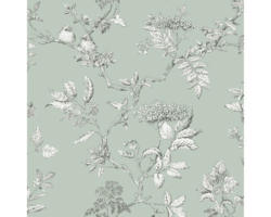 Vliestapete 113345 Laura Ashley Elderwood Grün