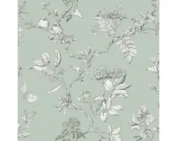 Vliestapete 113345 Laura Ashley Elderwood Grün