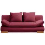XXXLutz Lauterach - Ihr M&ouml;belhaus bei Bregenz Schlafsofa in Webstoff Bordeaux
