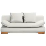 XXXLutz Lauterach - Ihr M&ouml;belhaus bei Bregenz Schlafsofa in Webstoff Wei&szlig;