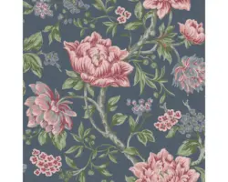Vliestapete 113407 Laura Ashley Tapestry Blau