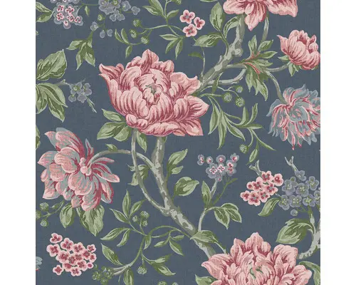 Vliestapete 113407 Laura Ashley Tapestry Blau