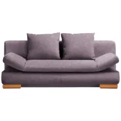 Schlafsofa in Webstoff Violett