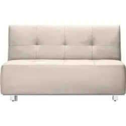 Schlafsofa in Flachgewebe Beige