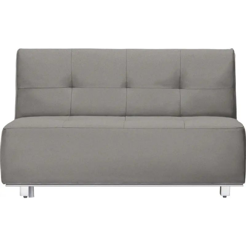 Schlafsofa in Webstoff Blau, Braun
