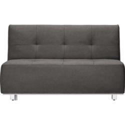 Schlafsofa in Flachgewebe Grau