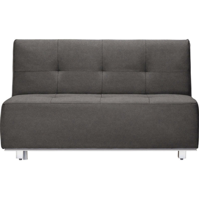 Schlafsofa in Flachgewebe Grau