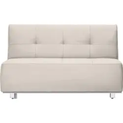 Schlafsofa in Webstoff Ecru