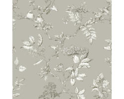 Vliestapete 113347 Laura Ashley Elderwood Grau