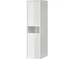 Midischrank Pelipal xpressline 3261 30x115x33 cm weiß mit Glasfront