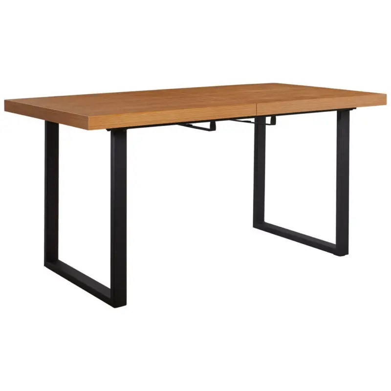 Esstisch in Holz, Metall 159-198/85/77 cm