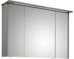 Hornbach LED-Spiegelschrank Pelipal xpressline 3261 3-tütig 105x16x72 cm grau