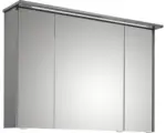 Hornbach LED-Spiegelschrank Pelipal xpressline 3261 3-tütig 105x16x72 cm grau