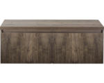 Hornbach Waschbeckenunterschrank Sanox Frozen 3D 43x120x45 cm mit Waschtischplatte charleston