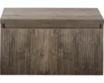 Hornbach Waschbeckenunterschrank Sanox Frozen 3D 43x80x45 cm mit Waschtischplatte charleston