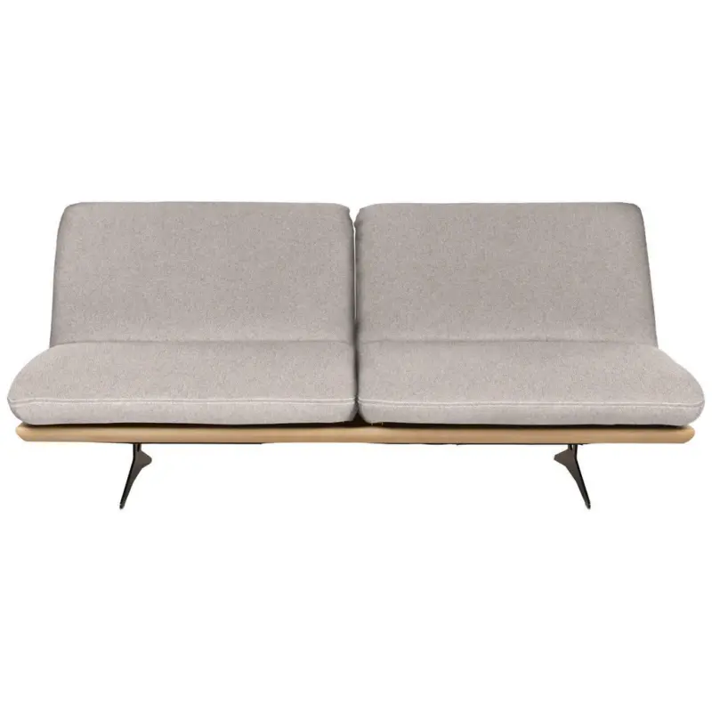 Schlafsofa in Webstoff Naturfarben