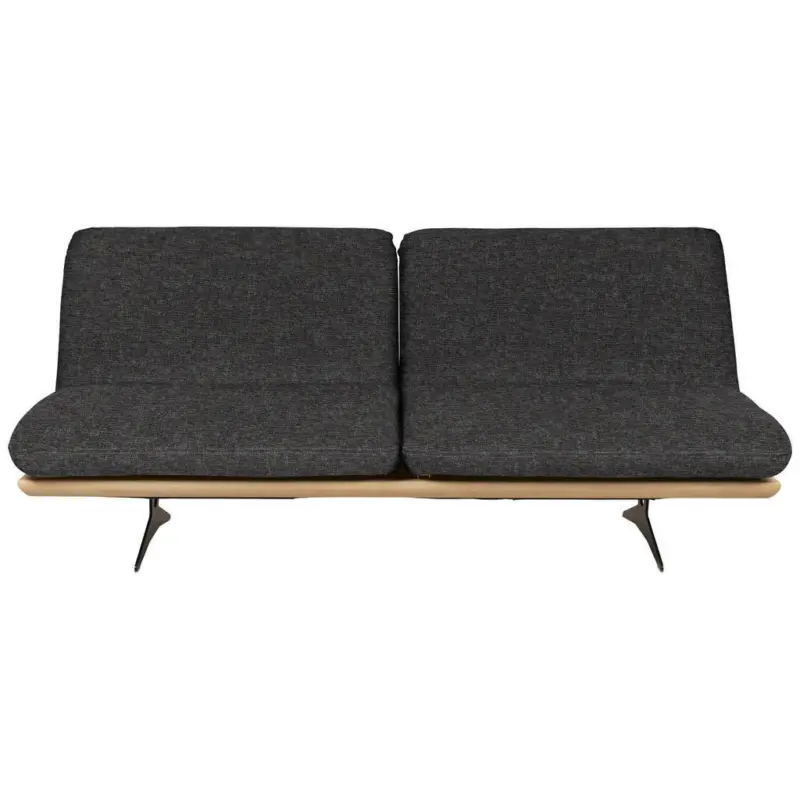 Schlafsofa in Webstoff Anthrazit