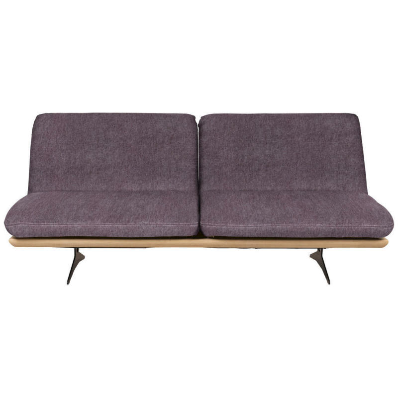 Schlafsofa in Webstoff Violett