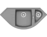 Hornbach Spüle Schock Genius C-150 Unterbau 520x1105 mm croma