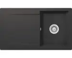 Hornbach Spüle Schock Epure D-100 Unterbau 500x860 mm onyx