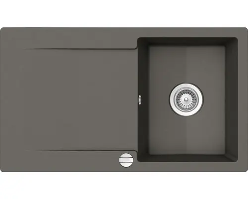 Spüle Schock Epure D-100 Unterbau 500x860 mm asphalt