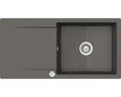 Spüle Schock Epure D-100L Unterbau 500x1000 mm asphalt