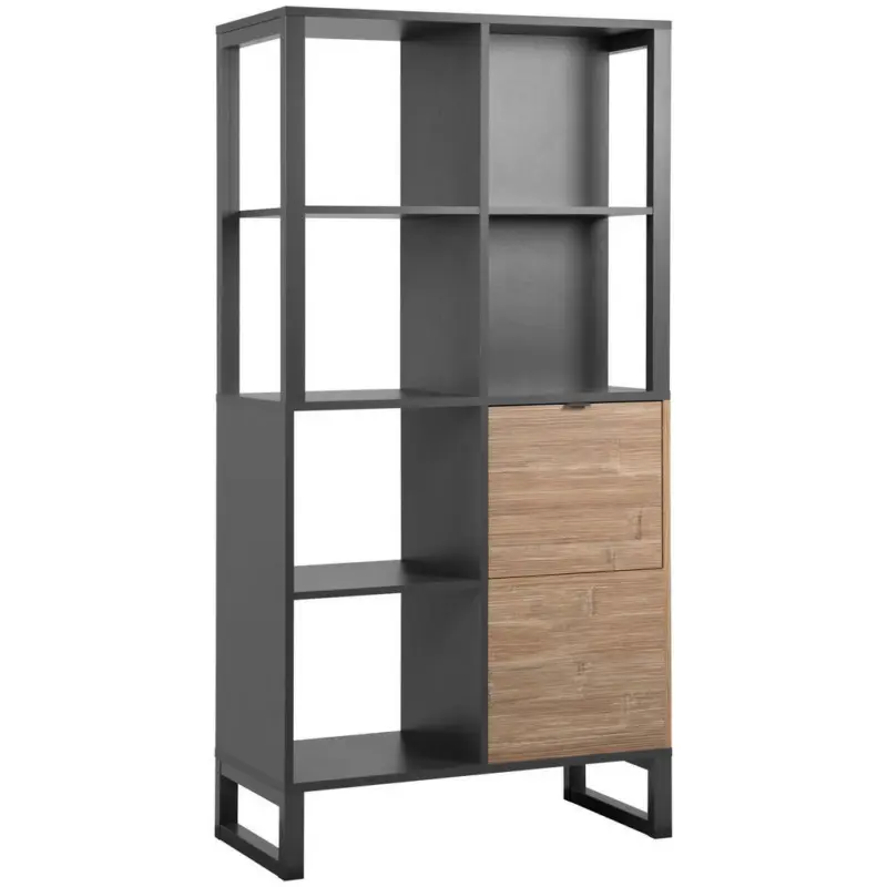 Regal Anthrazit, Hellbraun