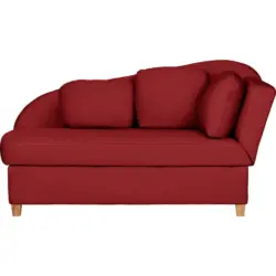 Liege in Webstoff Rot