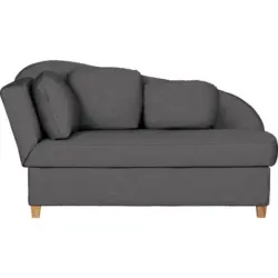 Liege in Webstoff Dunkelgrau