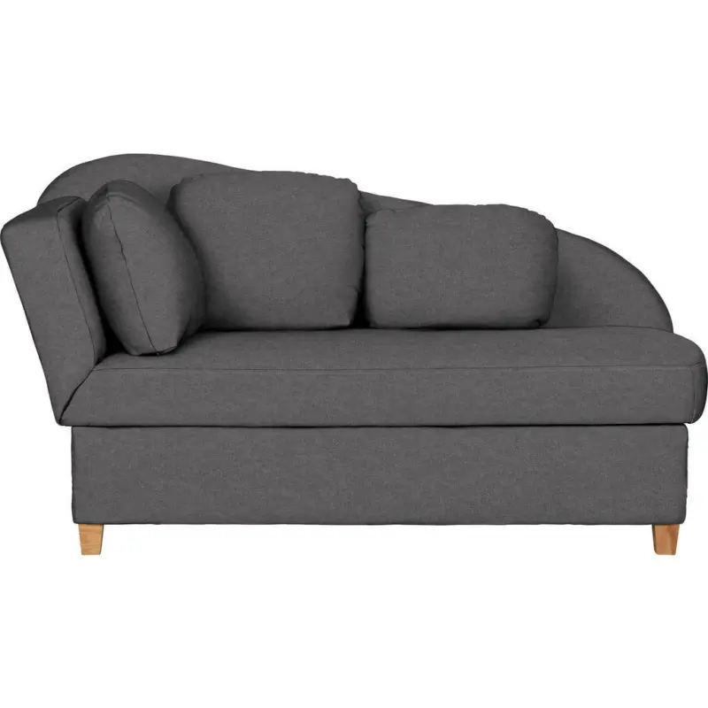 Liege in Webstoff Dunkelgrau