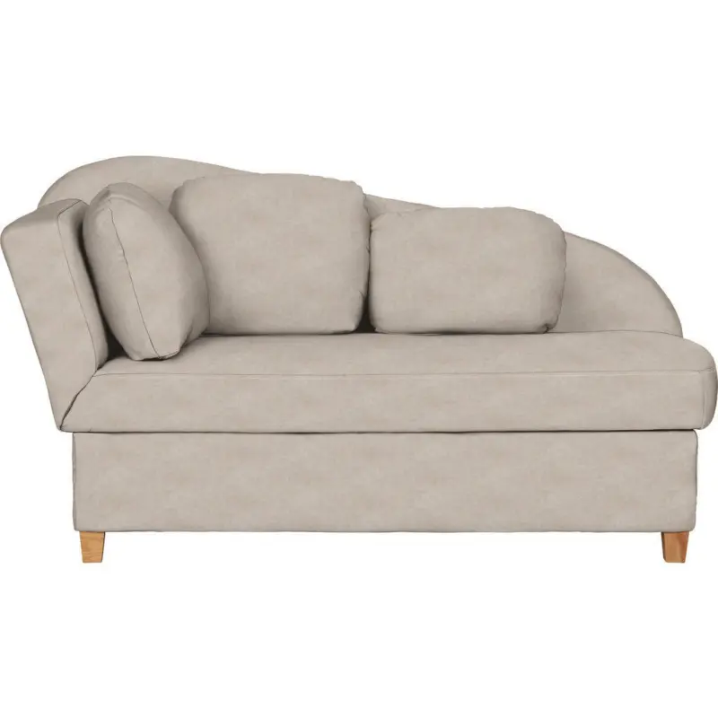 Liege in Flachgewebe Sandfarben