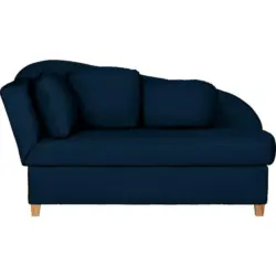 Liege in Webstoff Dunkelblau