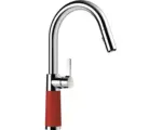 Hornbach Küchenarmatur Schock SC-520 555120 mit Handbrause rouge